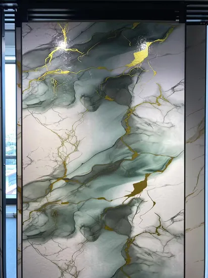 Interior Soft Wall Cladding Bendable Travertine Artificial Flexible Stone