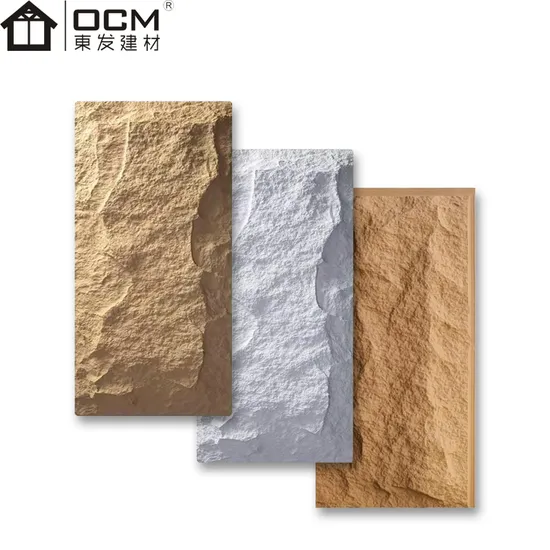 Mushroom Rock Decorative Polyurethane Foam PU Stone Wall Cladding Exterior