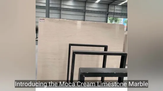 Moca Cream Limestone Marble Slab