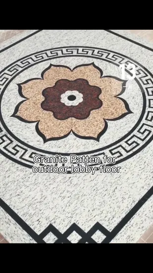 Spray Grey Granite Tile and Slab Stair Step 