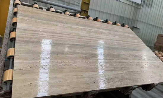 Filled/and/Polished/Honed Beige Travertine Tiles Marble Slabs Swimming Pool Copings 