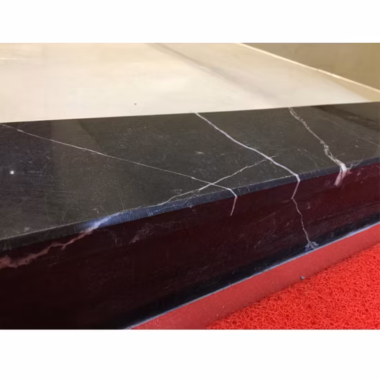 Natural Black Marble Stone Steps with Sides Polish