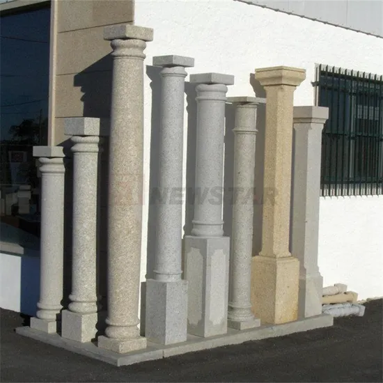 Decorative Marble Roman Column Outdoor Carved Stone Pillar Marble Pillar Italy Marble Column 