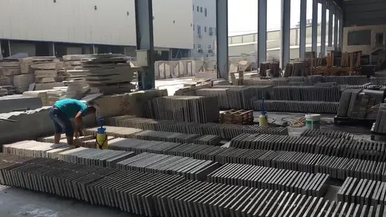 Flame Granite G654 Swim Pool Coping Tile, Wholesale Flamed Paving G654 Cubic Stone 