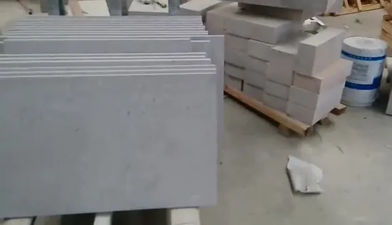 Honed Chinese White Grey Limestone Swimming Pool Tiles Bullnose Coping 
