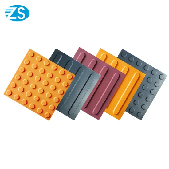 TPU Outdoor Blind Tactile Paving Tile Floor Tiles Brick for The Blind 