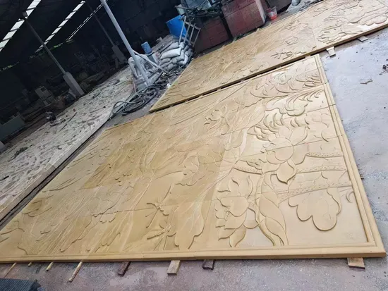 Natural Beige Yellow Sandstone Column for Architectural Building Project 